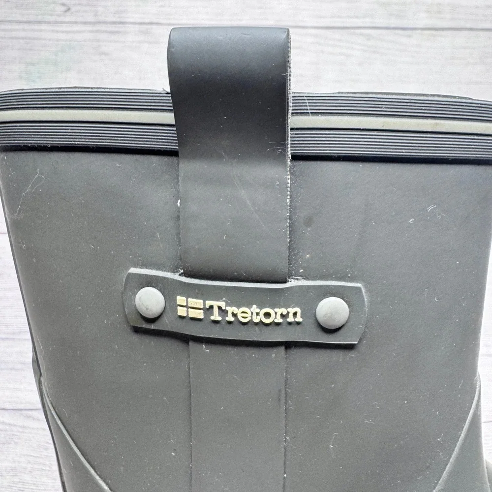 Tretorn Women's Rain Boots Rubber Ankle Boots Grey Size‎ 36
